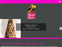 Tablet Screenshot of lerelaisdesdesserts.com